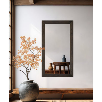 Dhar Engineered Wood Flat Wall Mirror