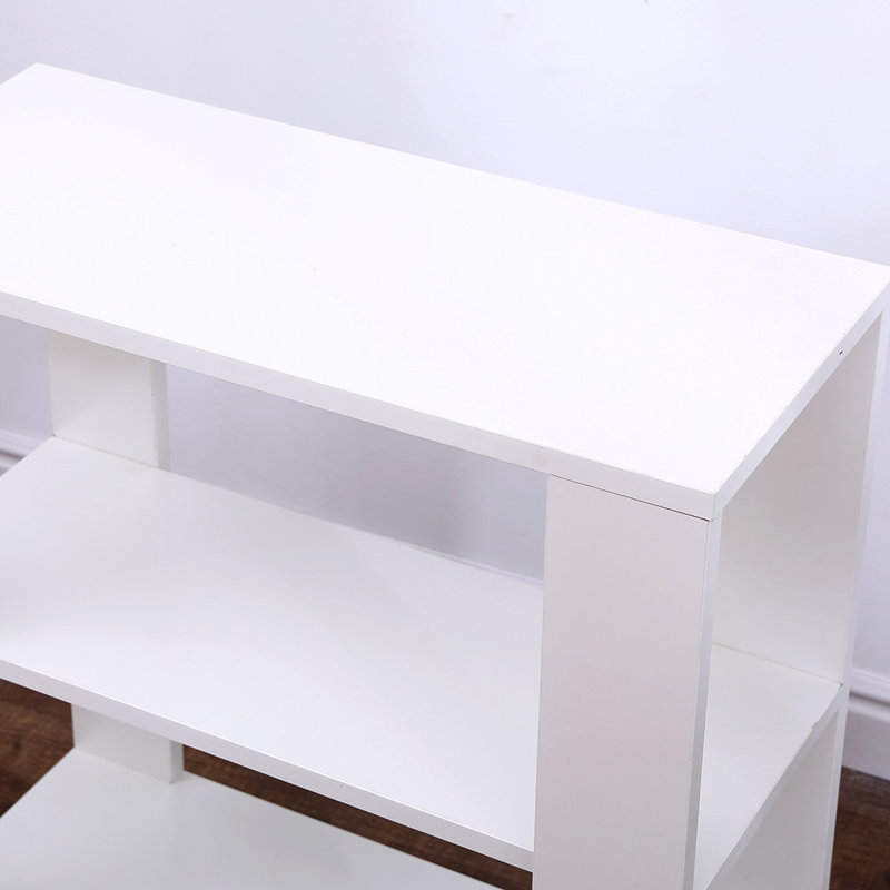 Wheel End Table Built-In Outlets