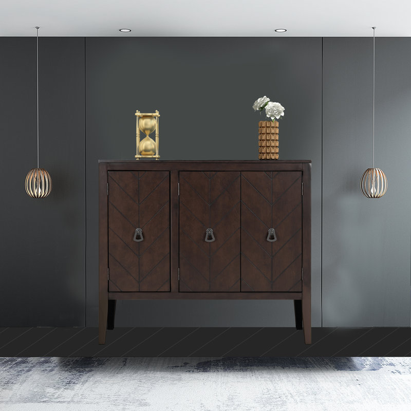 Cynde 37'' Console Table, Brown