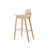 Pera Wood Handle Back Counter & Bar Stool in Natural Ash-92436523-92436540