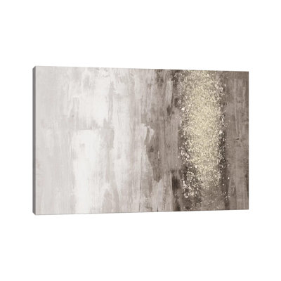 «Glitter Rain I» par Jennifer Goldberger, reproduction d'art sur toile tendue