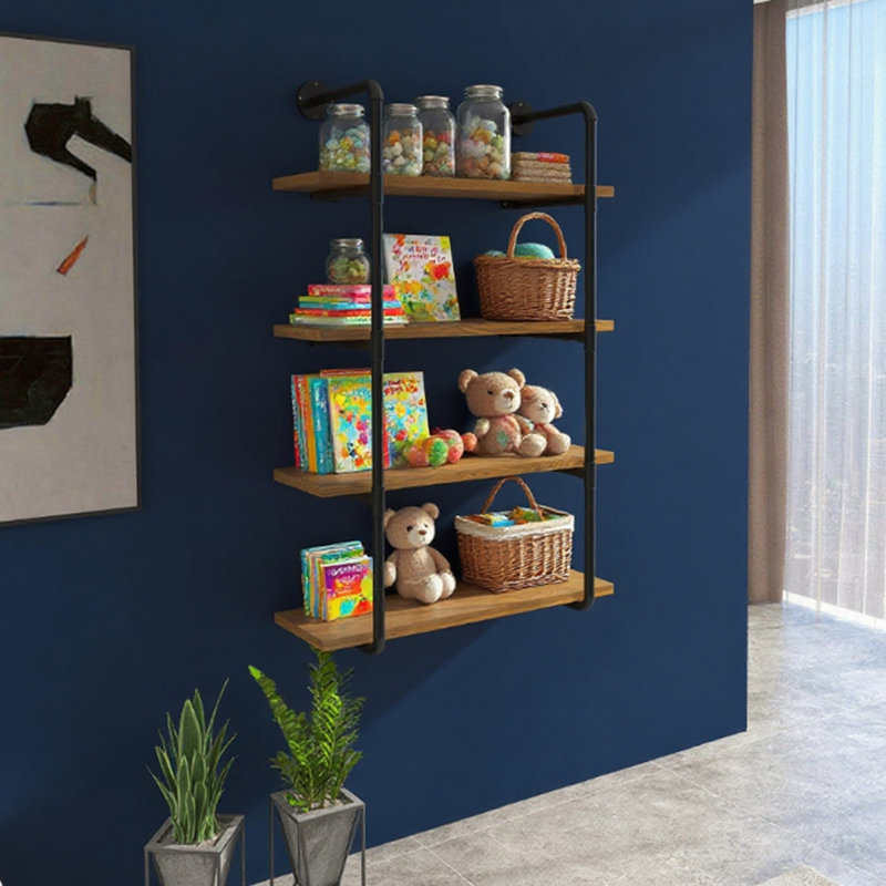 Bibliothèque murale flottante Rack