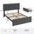 Bed Frame with Adjustable Headboard-2145460536-2115354398