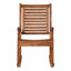 Chaise berçante d'extérieur en bois massif Raiah-647346807