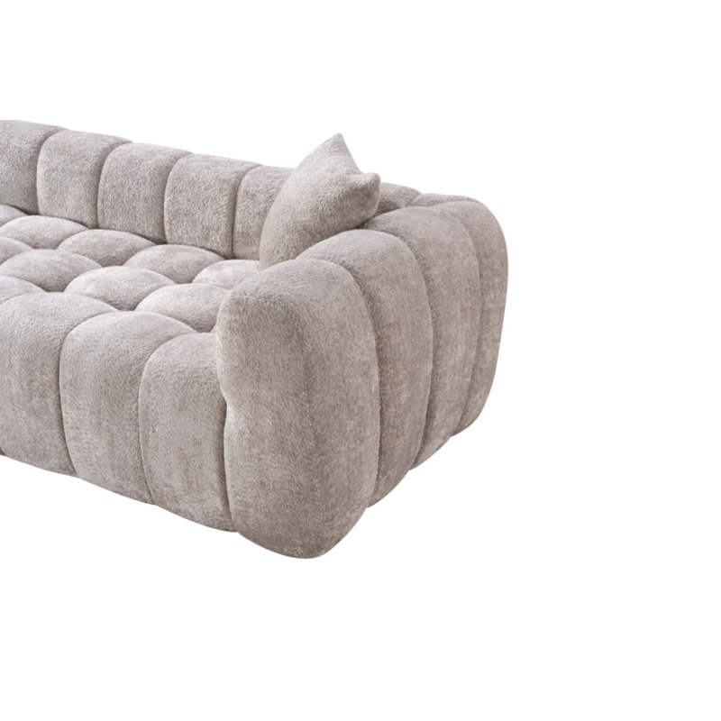Canapé Marshmallow, Camel Boucle