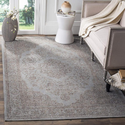 Tapis oriental classique en coton rétro classique