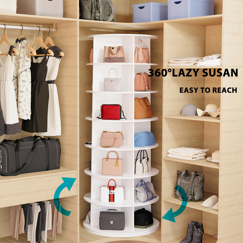 Rotating Closet Spinning Shoe Organizer Flycity Tier Rotating Shoe