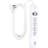 GE 8-ft 4-Outlet 2-USB-A 800J, White, 25798