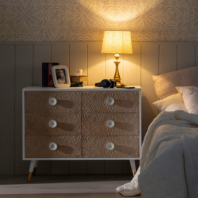 Chapman 100cm W 6 - Drawer Chest of Drawers