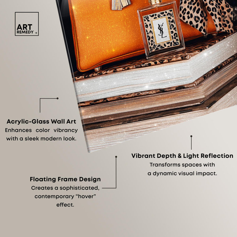 «Leopard Fall Glam» par Art Remedy, H 36 po x l 24 po