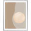 Earth Tones Abstract Scandi - Single Picture Frame Print-359179481-359179482