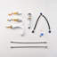 Widespread 2-handle Bathroom Faucet with Drain Assembly