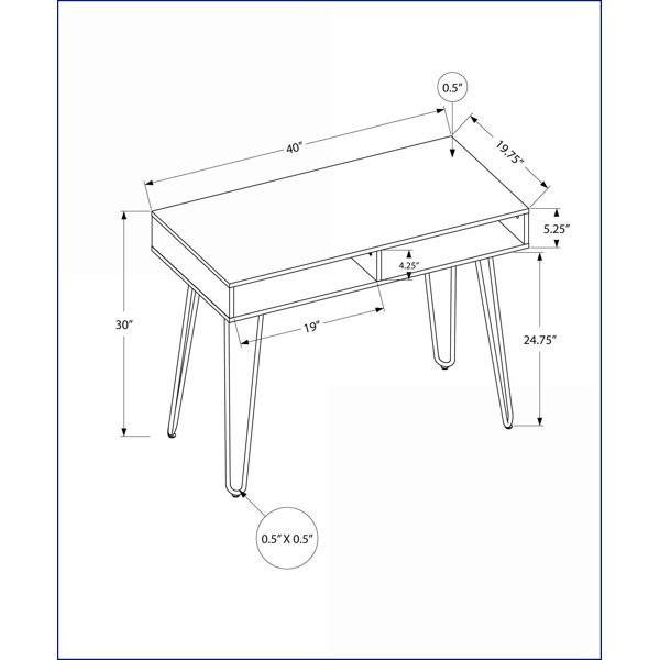 Dimensions du produit