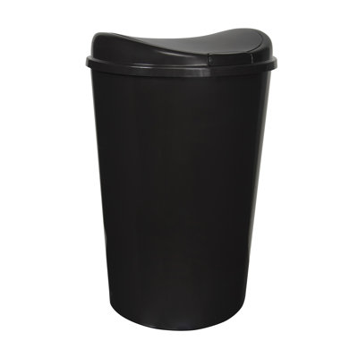 Plastic Touch Top Kitchen Trash Can - 13.8 Gallons