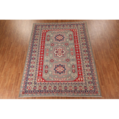 Handmade Kazak Oriental Area Rug