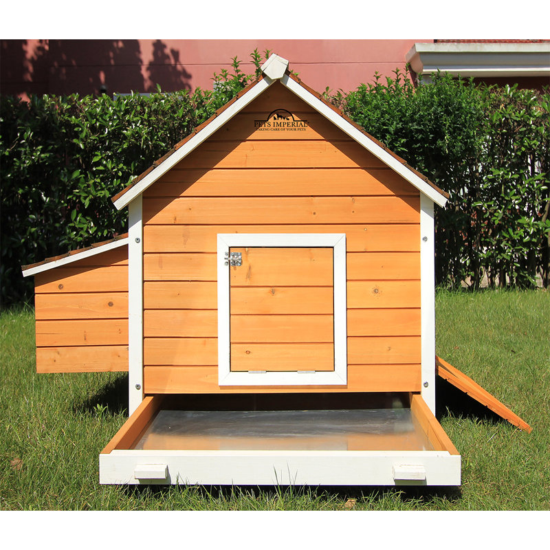 Chicken Coops 8.2 Square Feet Chicken Coop with Nesting Box