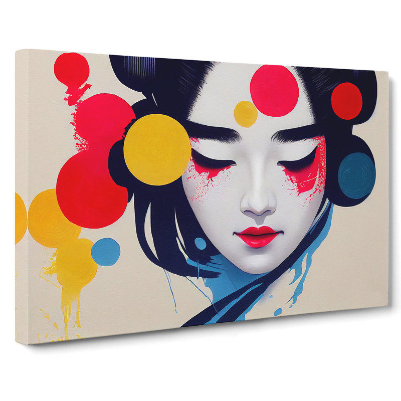 Creative Geisha - Wrapped Canvas, 35cm H x 50cm W x 3cm D