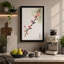 Moonlit Cherry Blossom Japandi - Wrapped Canvas-567026641-567026670