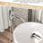 Bathtub Filler With 360 Rotatable Waterfall Spout And Handheld Shower, Dual Control, Brushed Nickel Brass Faucet Freestanding Bathroom Tub Detachable Handheld, Rotatable, Temperature-125518227