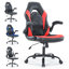 Fauteuil inclinable et ergonomique pivotant en similicuir Denesha-87378680