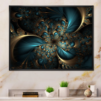 Or et bleu, l'abandon de la fractale I - reproduction