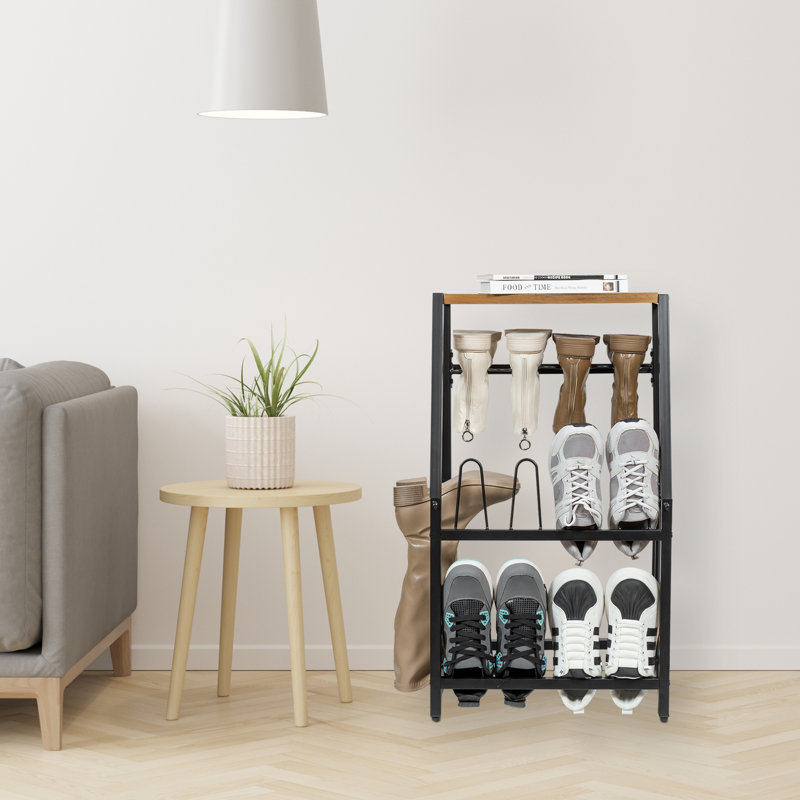 8 Pair Shoe Rack