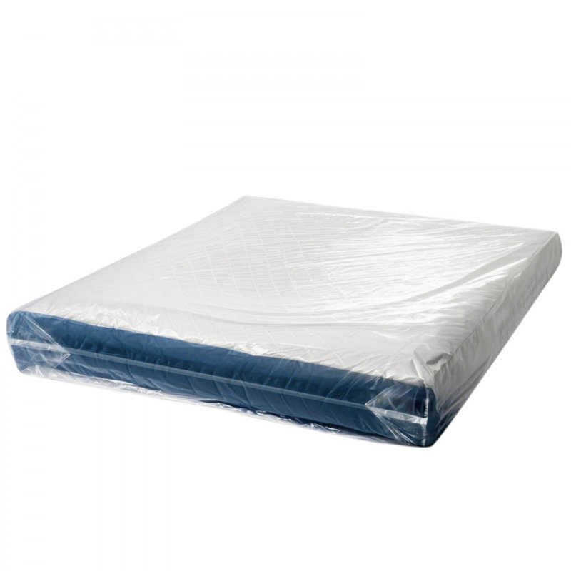 Housse de protection en plastique pour matelas et matelas pour le déplacement et le rangement (2 mil et grand)