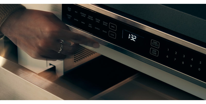 24-Inch Microwave-In-A-Drawer, Stainless Steel