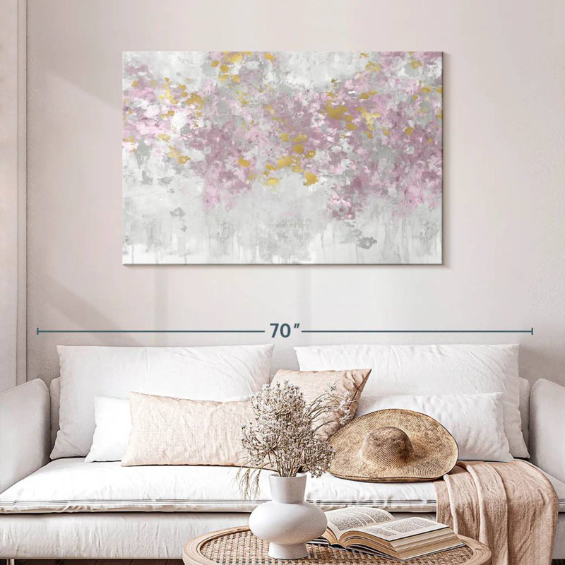 Avery Charmed Blush, H 30 po x l 45 po