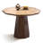 Creative rock board solid wood dining table-168357449