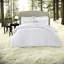 Elegant White Microfiber Bedding Sets, Cal King, Shabby Chic Style