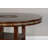 Antonello Mahogany Round Solid Wood Base Dining Table-1855323519