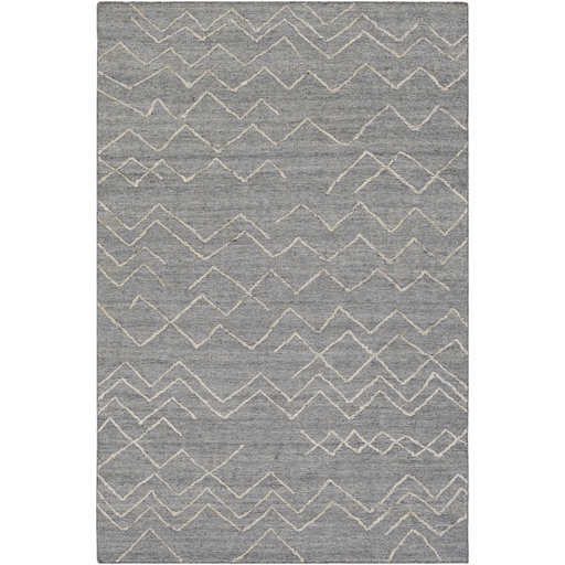 Morton Flatweave Wool Chevron Indoor Rug, Rectangle 2' x 3'
