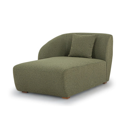 Jainie Modern Modular chaise, Pasha