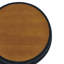 Repose-pieds de rangement rond 25 "avec plateau, capitonné - noir-130176358