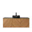 Ensemble de meuble-lavabo mural 48 po avec lavabo et portes doubles 48 po