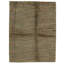 Hand Knotted Wool Striped Area Rug