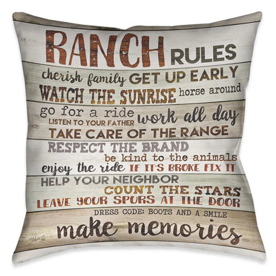 Coussin Rustic Ranch