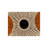 Sunburst Pattern Bath Rug, 16 X 24