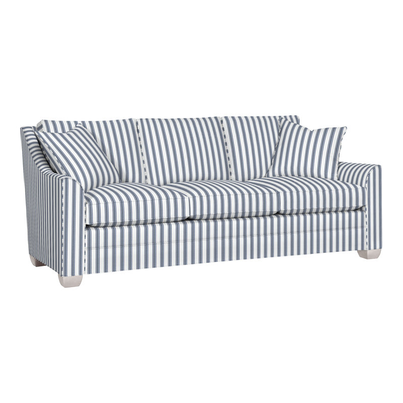 Canapé-lit Nicholas, Perigold excel denim, Gris colombe, Non