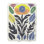 Lumineux kaléidoscope floral - couverture en sherpa de qualité supérieure - reproduction d'art luxueuse
