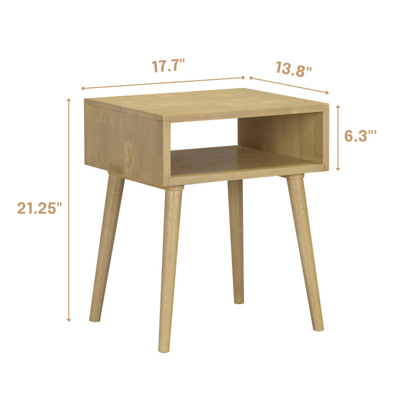  Table de chevet Zoe, Sable