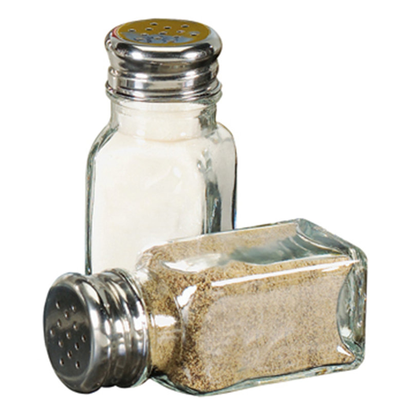 Home Basics Salt and Pepper Shaker Set