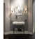 Etoile Rectangular Console Bathroom Sink with Overflow