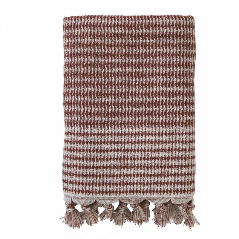 PureTurk Cotton Luxe Bath Towel, 28x54, Spice