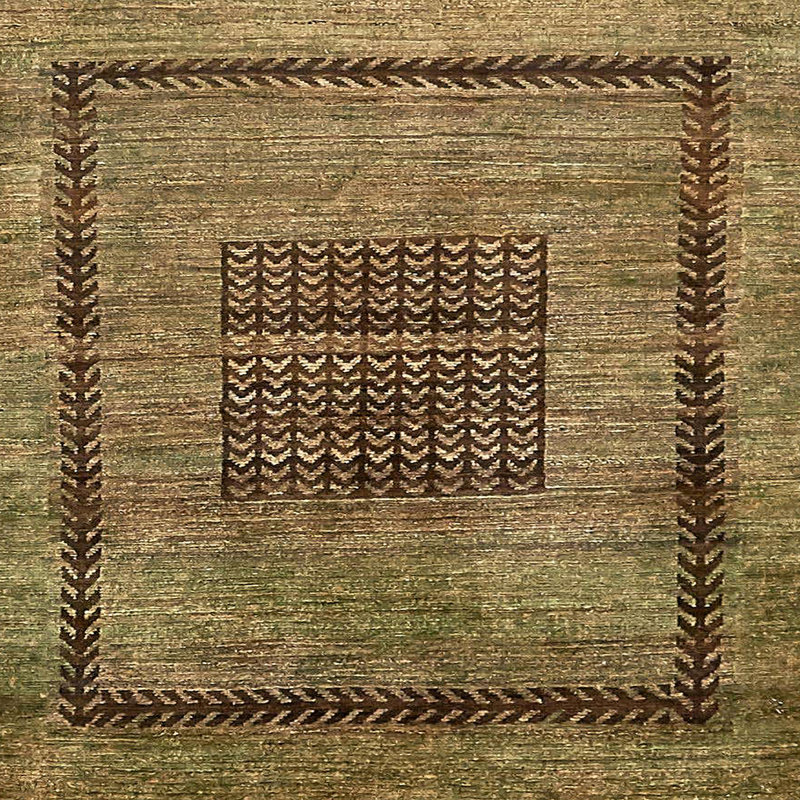 Tapis abstrait moderne 418, Carré 5 pi