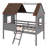 Emera Low Loft House Bed With Guardrails-1659283530