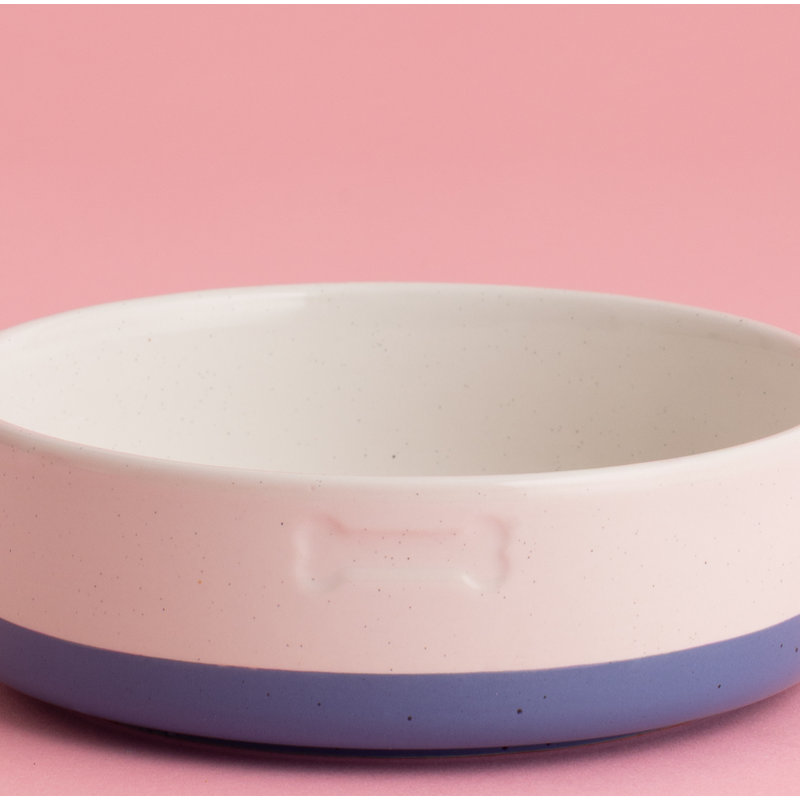 Mason Cash Colour Dip Bone Bowls, 450ml, Cream/Blue, 5cm
