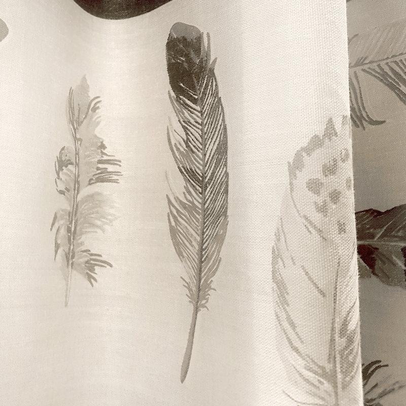 Cotton Room Darkening Curtain Pair, Width 117 x Drop 137 cm
