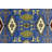 Karesha Geometric Handmade Rectangle  2'6 X 6'1 Wool Area Rug Blue